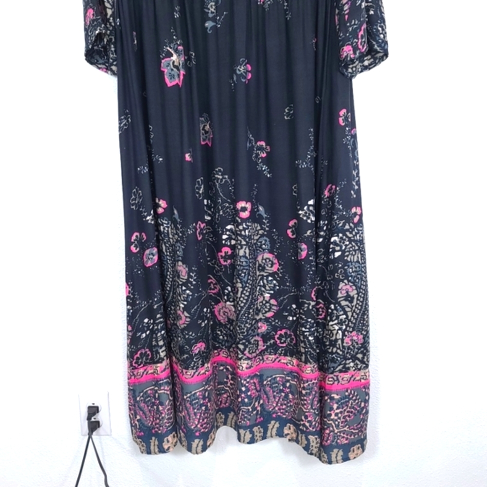 FREE PEOPLE If You Only Knew Black Boho Dress - Picture 4 of 14